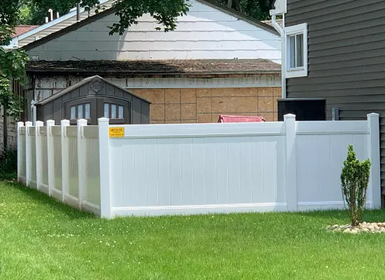 Small yard fence